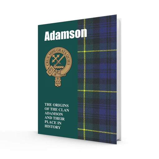 Clan Books Adamson - Heritage Of Scotland - ADAMSON