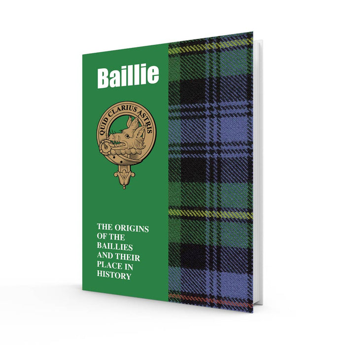 Clan Books Baillie - Heritage Of Scotland - BAILLIE