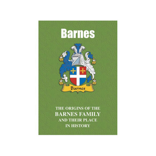 Clan Books Barnes - Heritage Of Scotland - BARNES