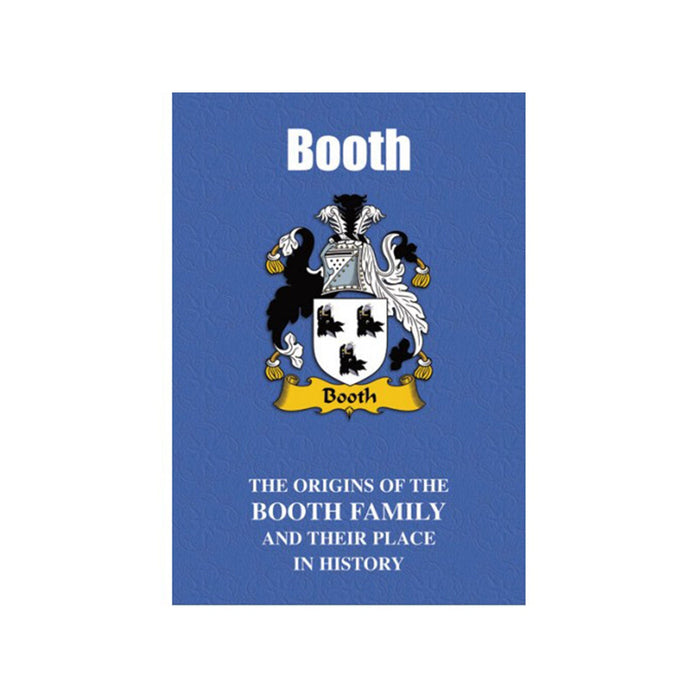 Clan Books Booth - Heritage Of Scotland - BOOTH