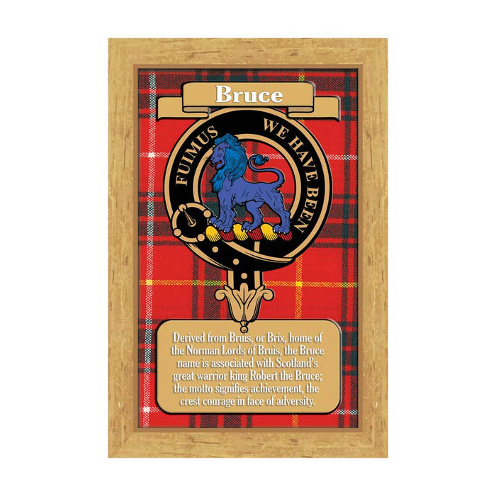 Clan Books Bruce - Heritage Of Scotland - BRUCE