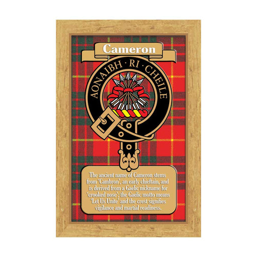 Clan Books Cameron - Heritage Of Scotland - CAMERON