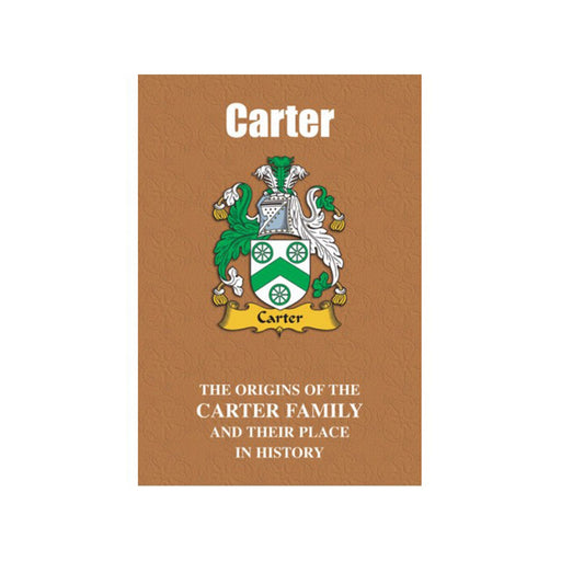 Clan Books Carter - Heritage Of Scotland - CARTER