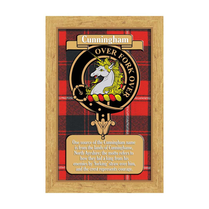Clan Books Cunningham - Heritage Of Scotland - CUNNINGHAM