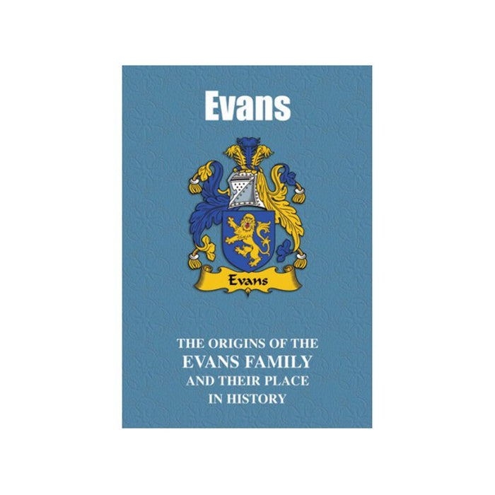Clan Books Evans - Heritage Of Scotland - EVANS