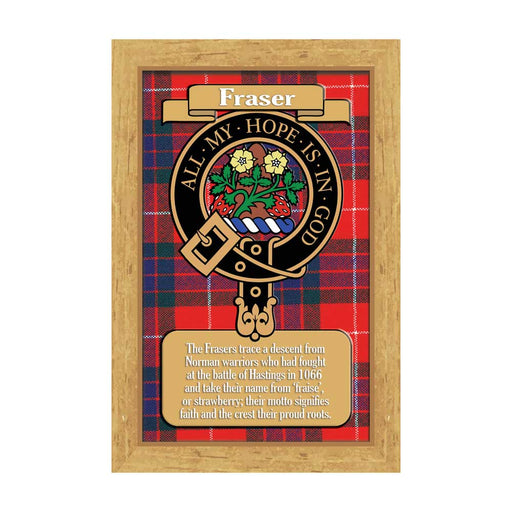 Clan Books Fraser - Heritage Of Scotland - FRASER