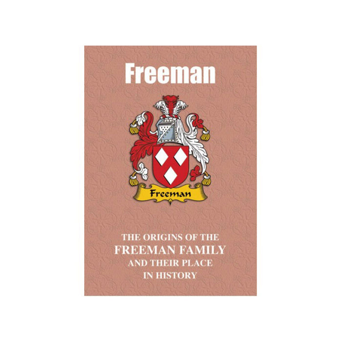 Clan Books Freeman - Heritage Of Scotland - FREEMAN