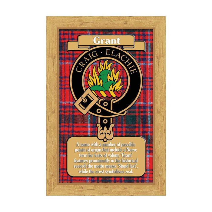 Clan Books Grant - Heritage Of Scotland - GRANT