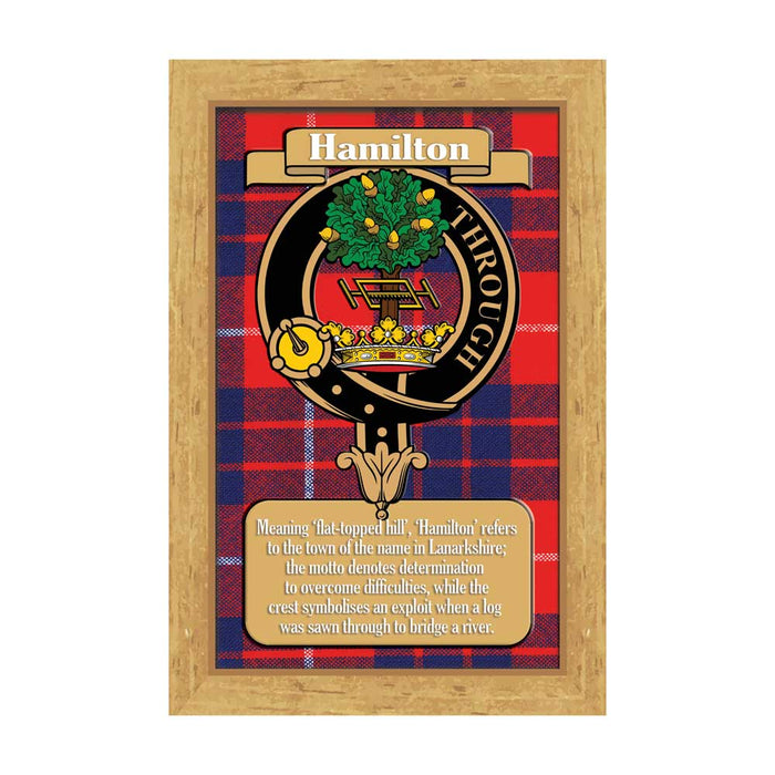 Clan Books Hamilton - Heritage Of Scotland - HAMILTON