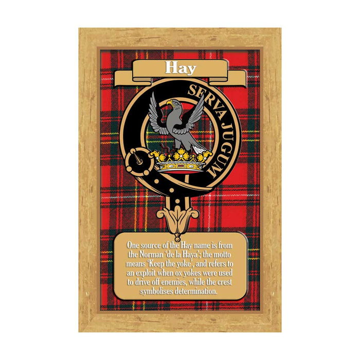 Clan Books Hay - Heritage Of Scotland - HAY