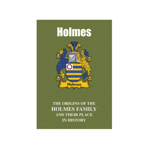 Clan Books Holmes - Heritage Of Scotland - HOLMES