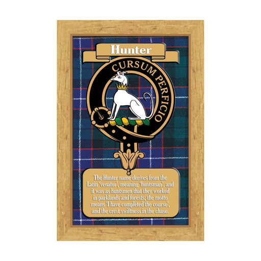 Clan Books Hunter - Heritage Of Scotland - HUNTER