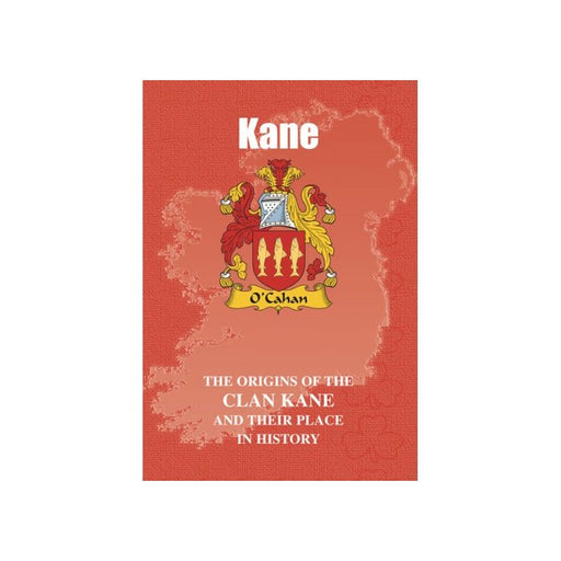 Clan Books Kane - Heritage Of Scotland - KANE