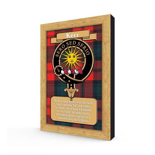 Clan Books Kerr - Heritage Of Scotland - KERR