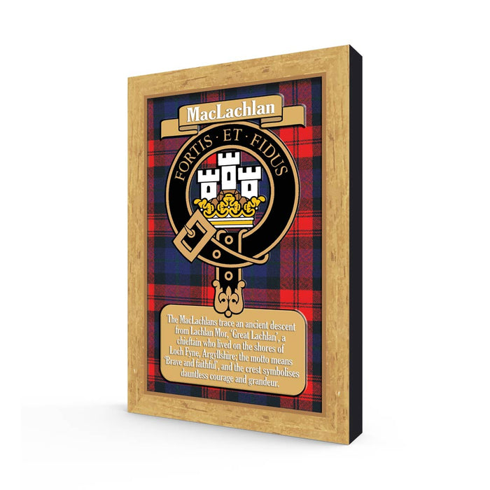 Clan Books Maclachlan - Heritage Of Scotland - MACLACHLAN