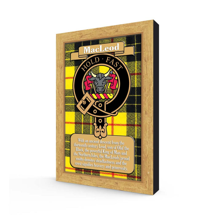 Clan Books Macleod - Heritage Of Scotland - MACLEOD