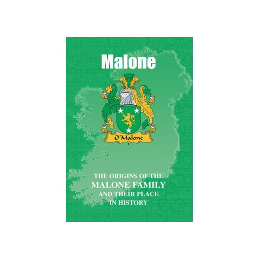 Clan Books Malone - Heritage Of Scotland - MALONE