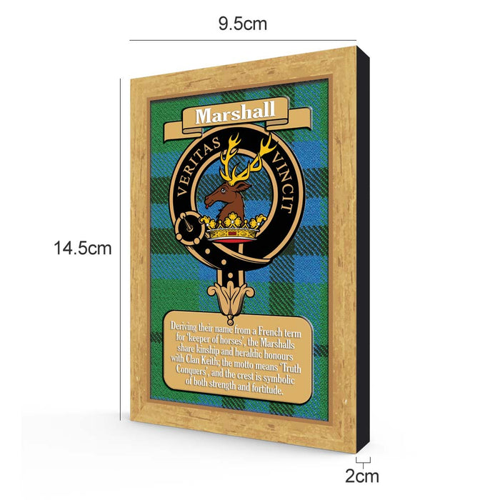 Clan Books Marshall - Heritage Of Scotland - MARSHALL