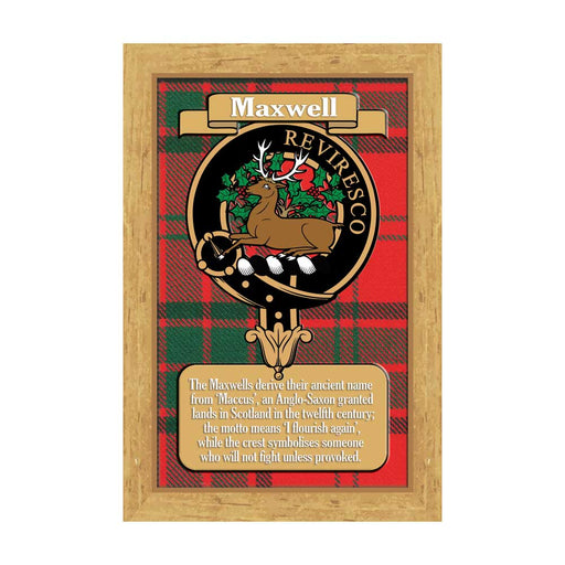 Clan Books Maxwell - Heritage Of Scotland - MAXWELL