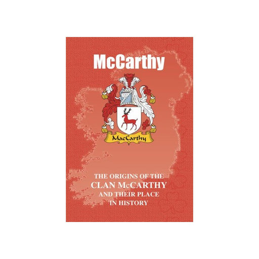 Clan Books Mccarthy - Heritage Of Scotland - MCCARTHY