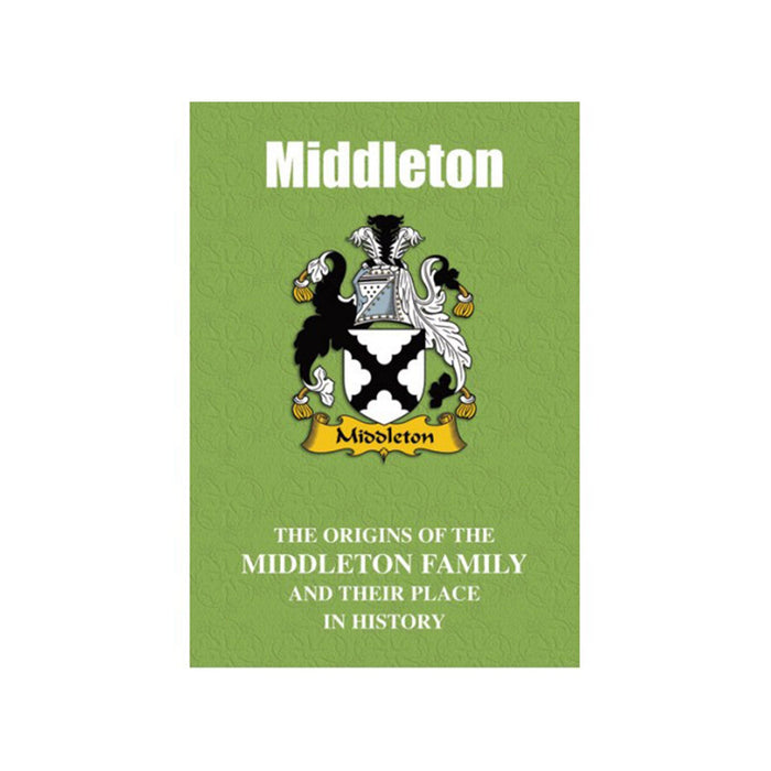 Clan Books Middleton - Heritage Of Scotland - MIDDLETON