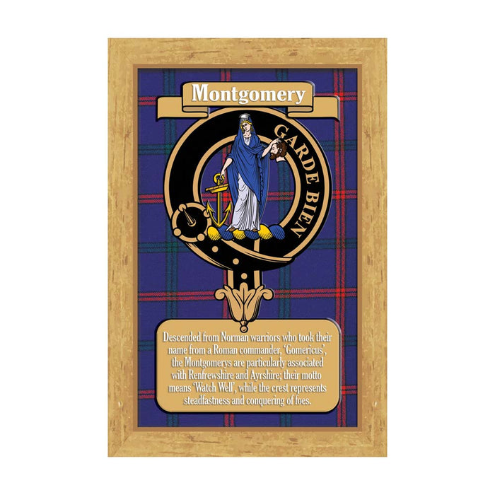 Clan Books Montgomery - Heritage Of Scotland - MONTGOMERY