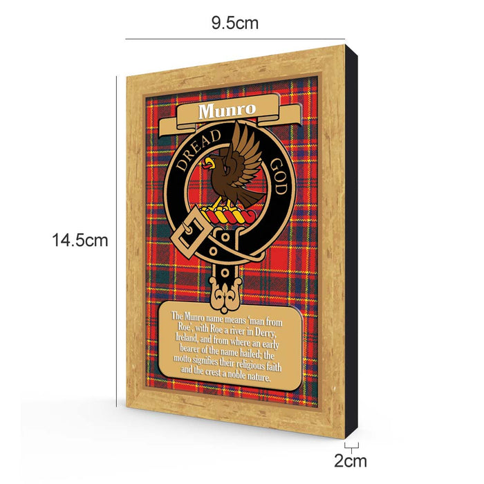 Clan Books Munro - Heritage Of Scotland - MUNRO
