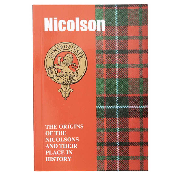 Clan Books Nicolson - Heritage Of Scotland - NICOLSON