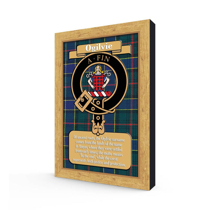 Clan Books Ogilvie - Heritage Of Scotland - OGILVIE