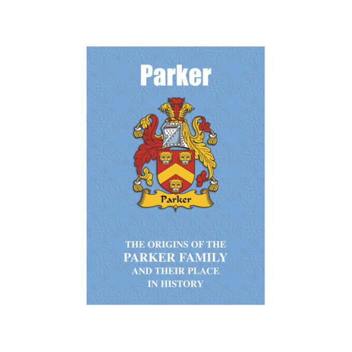 Clan Books Parker - Heritage Of Scotland - PARKER