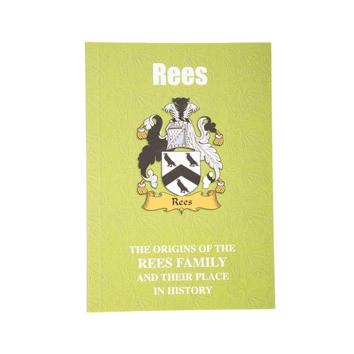 Clan Books Rees - Heritage Of Scotland - REES