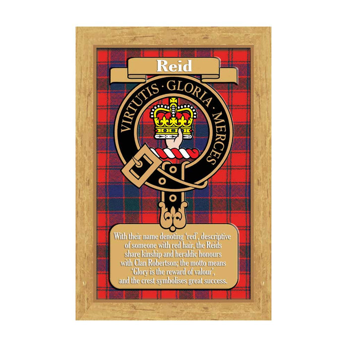 Clan Books Reid - Heritage Of Scotland - REID