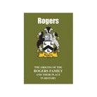 Clan Books Rogers - Heritage Of Scotland - ROGERS