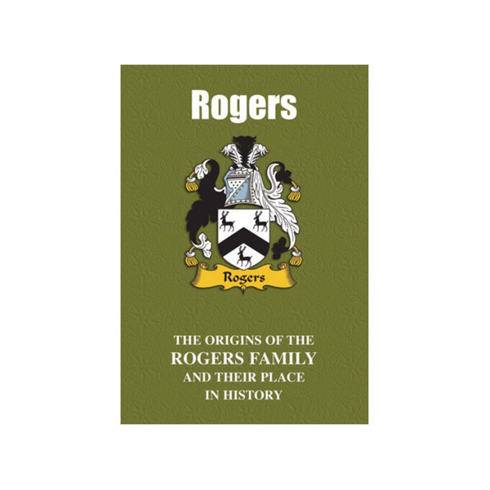 Clan Books Rogers - Heritage Of Scotland - ROGERS