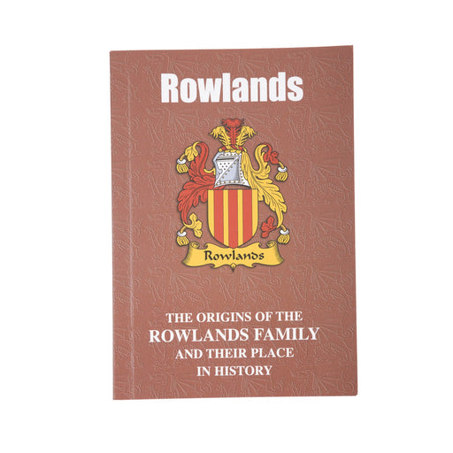 Clan Books Rowlands - Heritage Of Scotland - ROWLANDS