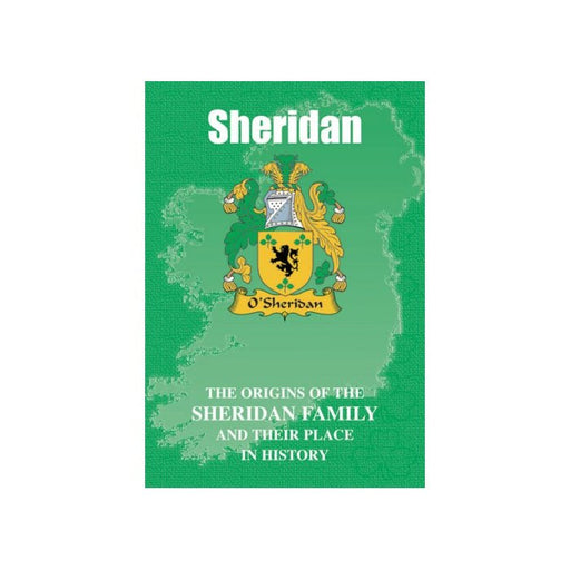 Clan Books Sheridan - Heritage Of Scotland - SHERIDAN