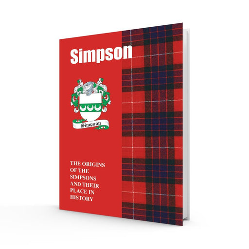 Clan Books Simpson - Heritage Of Scotland - SIMPSON