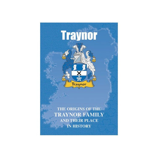 Clan Books Traynor - Heritage Of Scotland - TRAYNOR