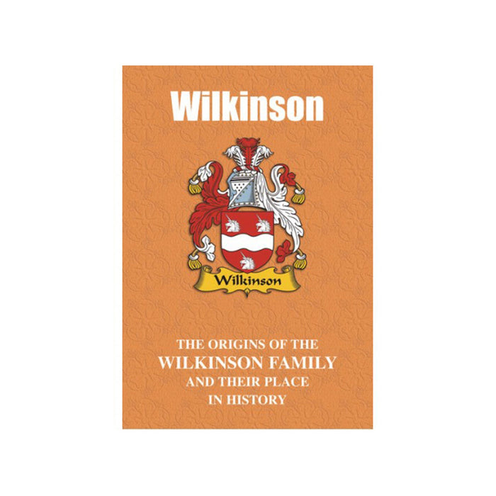 Clan Books Wilkinson - Heritage Of Scotland - WILKINSON