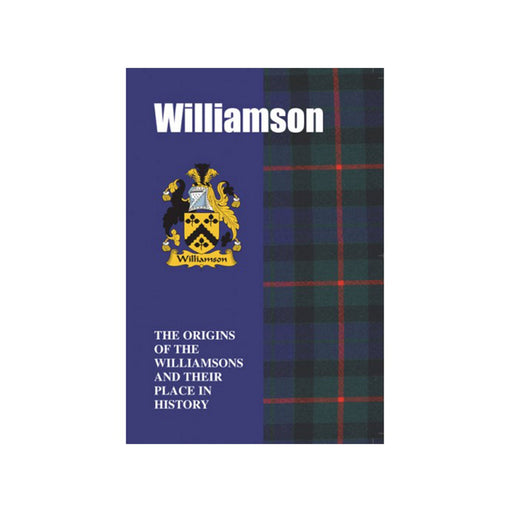 Clan Books Williamson - Heritage Of Scotland - WILLIAMSON