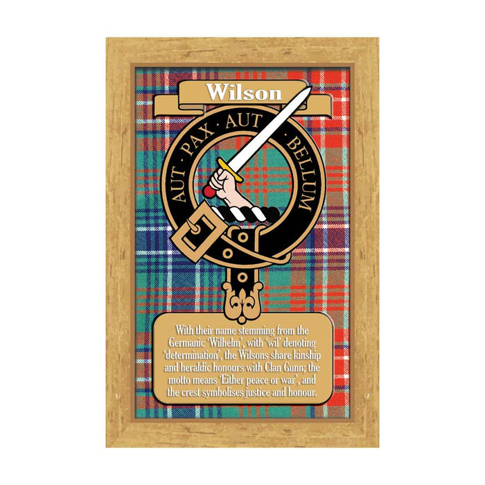 Clan Books Wilson - Heritage Of Scotland - WILSON