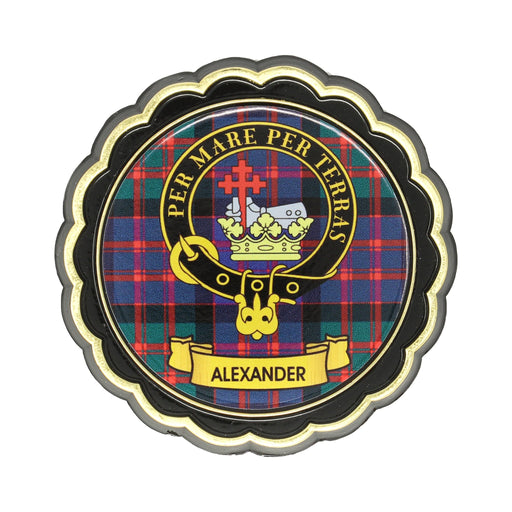 Clan Crest Fridge Magnets Alexander - Heritage Of Scotland - ALEXANDER
