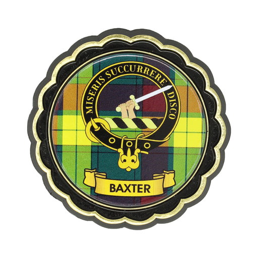 Clan Crest Fridge Magnets Baxter - Heritage Of Scotland - BAXTER