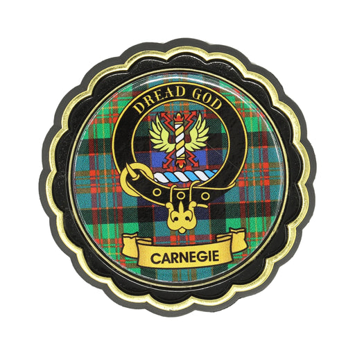 Clan Crest Fridge Magnets Carnegie - Heritage Of Scotland - CARNEGIE