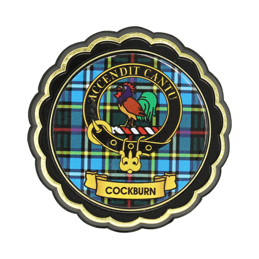 Clan Crest Fridge Magnets Cockburn - Heritage Of Scotland - COCKBURN