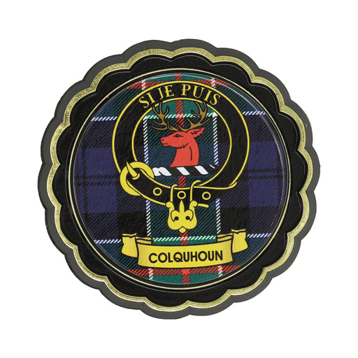 Clan Crest Fridge Magnets Colquhoun - Heritage Of Scotland - COLQUHOUN