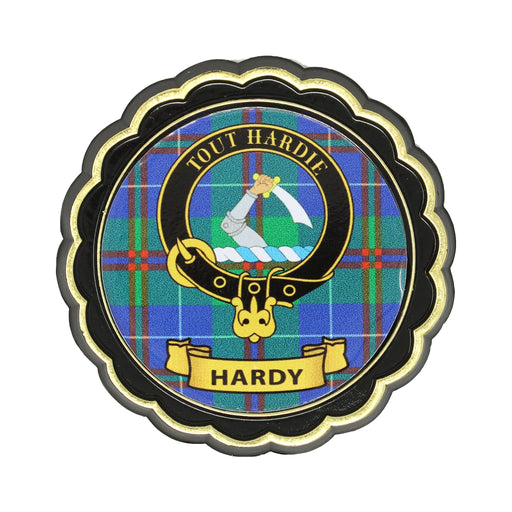 Clan Crest Fridge Magnets Hardy - Heritage Of Scotland - HARDY