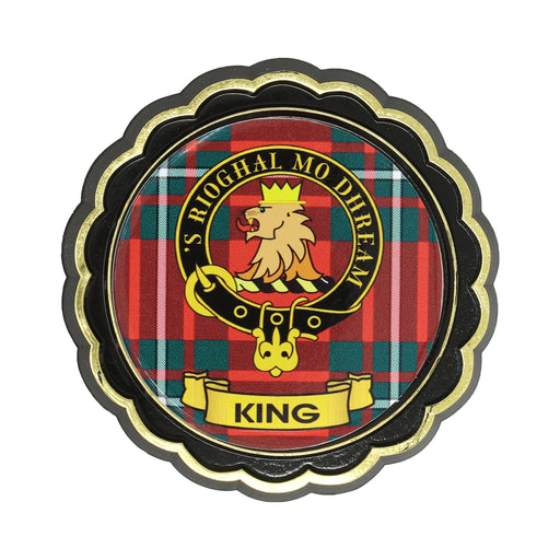 Clan Crest Fridge Magnets King - Heritage Of Scotland - KING