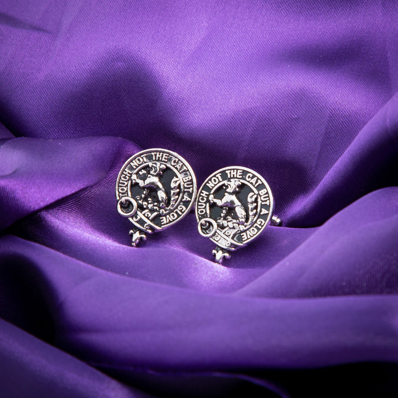 Clan Cufflinks Macpherson - Heritage Of Scotland - MACPHERSON