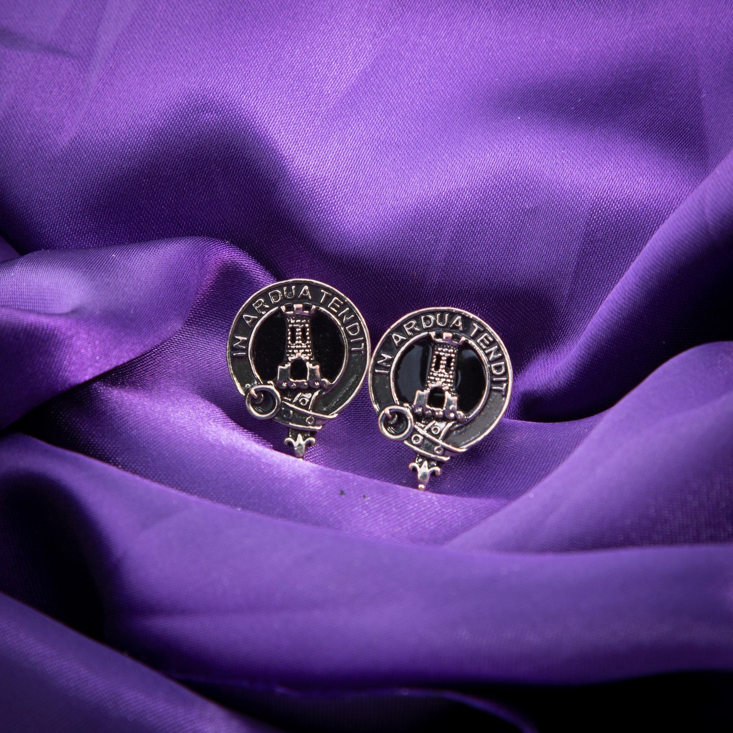 Clan Cufflinks Malcolm/Maccallum - Heritage Of Scotland - MALCOLM/MACCALLUM